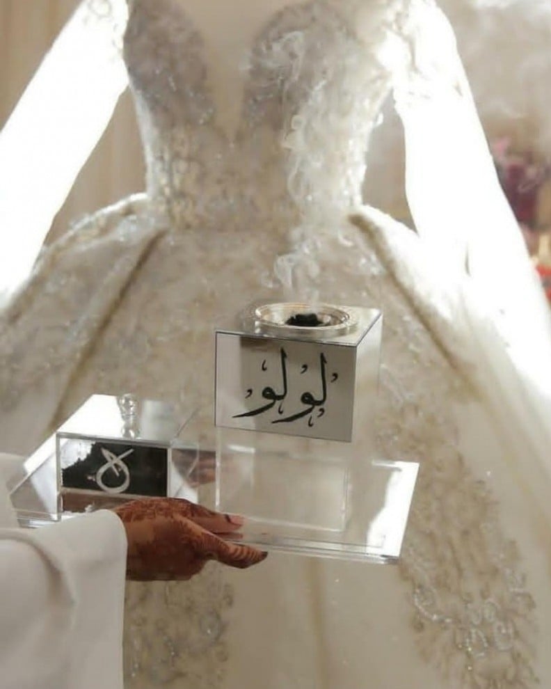 طقم مباخر مرايا بالاسم - متجر تحفة