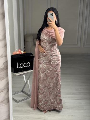 فستان سهره بتصميم ملفت للانظار من لوكا فاشن
