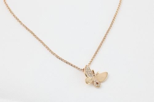 Queen Butterfly Necklace