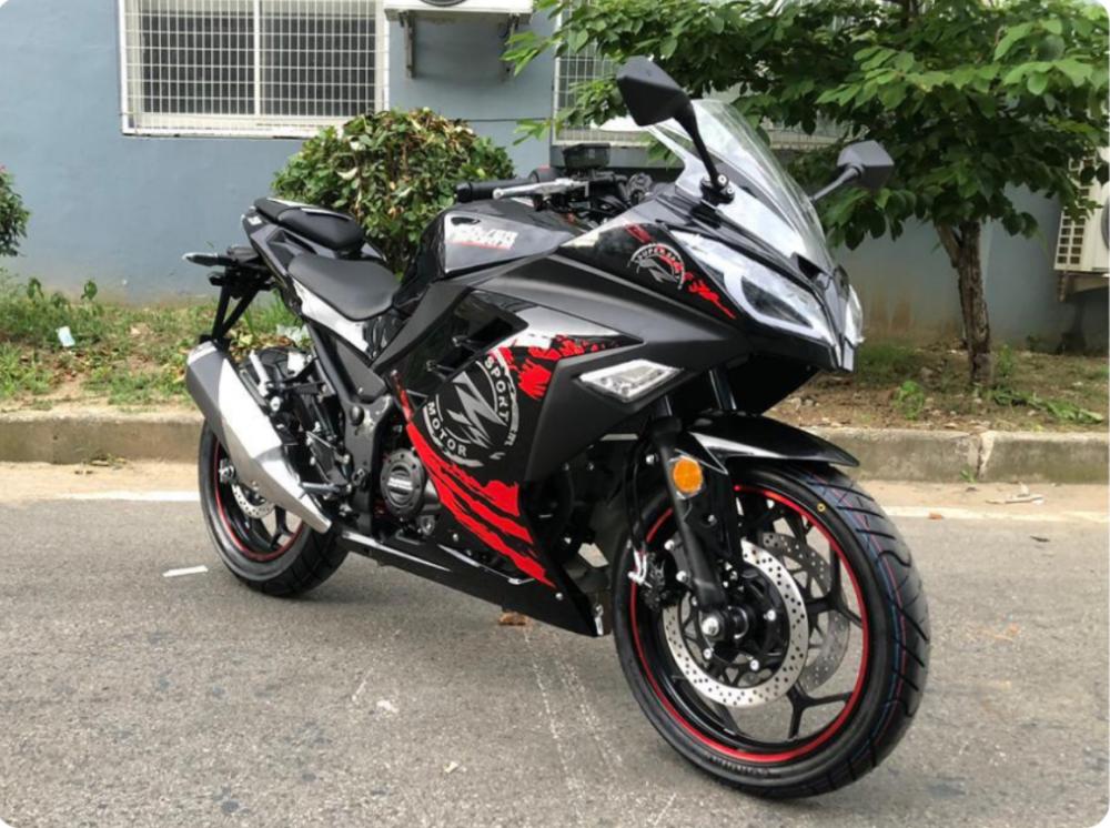 دراجة نارية ريس 250CC موديل 2026 لون اسود/احمر