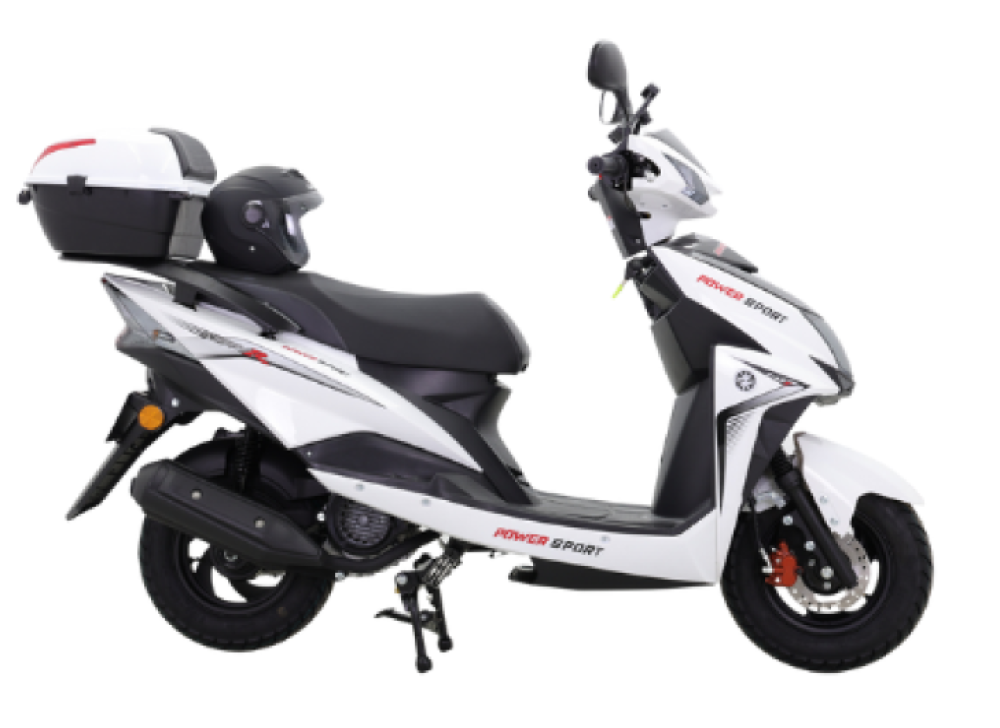 دراجة نارية بطة لون ابيض 2026 - CM150