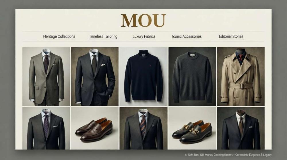 ملابس Old Money