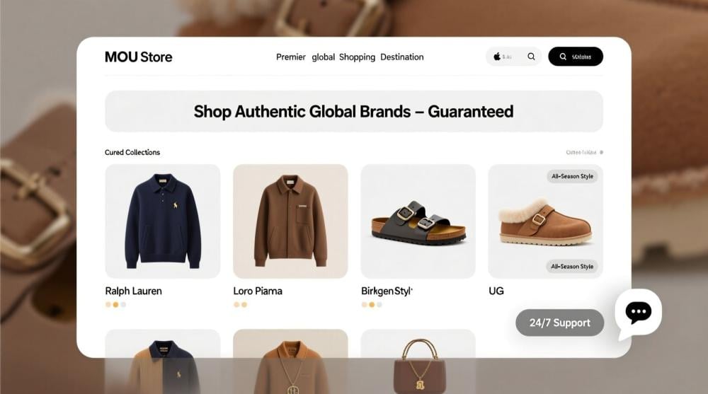 تسوق اون لاين ماركات عالميه