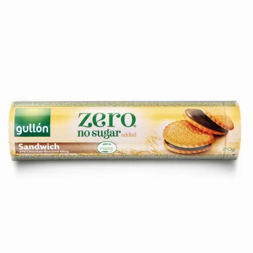 بسكويت ساندوتش بالكاكاو بدون سكر مضاف 250 جرام