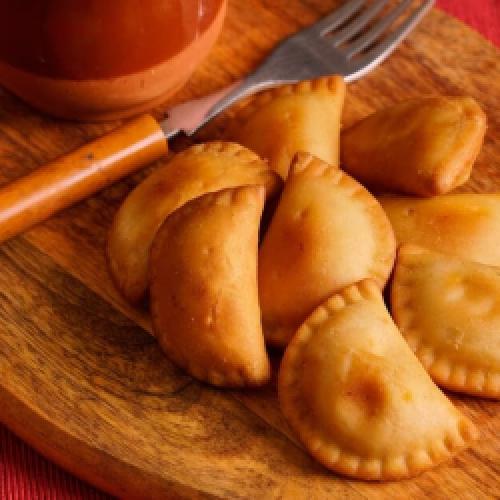 أسرع طريقة سمبوسة بف مقرمشة ولذيذة