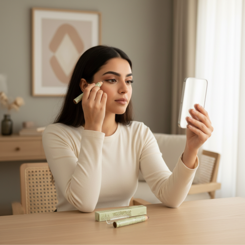 قلم ظلال العيون أفون كولور باللون البني البرونزي