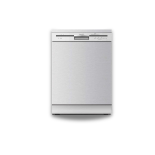 غسالة صحون شارب 6 برامج 12 مكان سلفر QW-MB612K-SS3