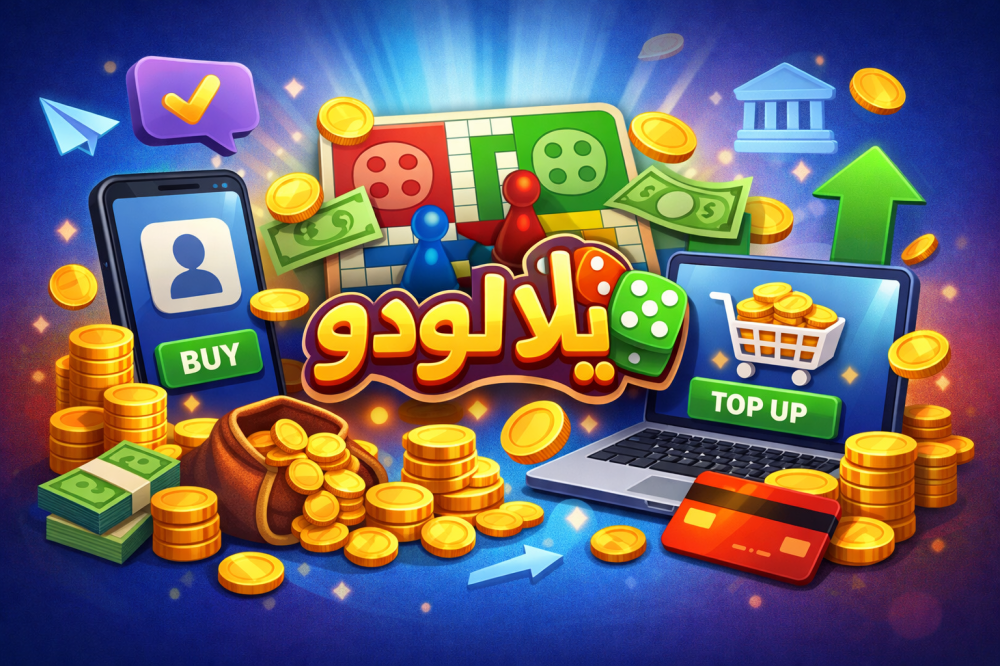 شحن نقاط يلا لودو بسرعة وأمان عبر متجر يلا كودز للألعاب الرقمية.