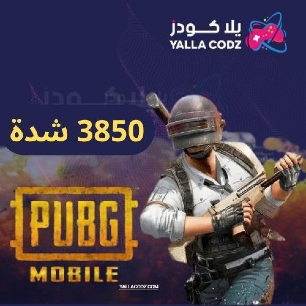 ببجي 3850 شدة