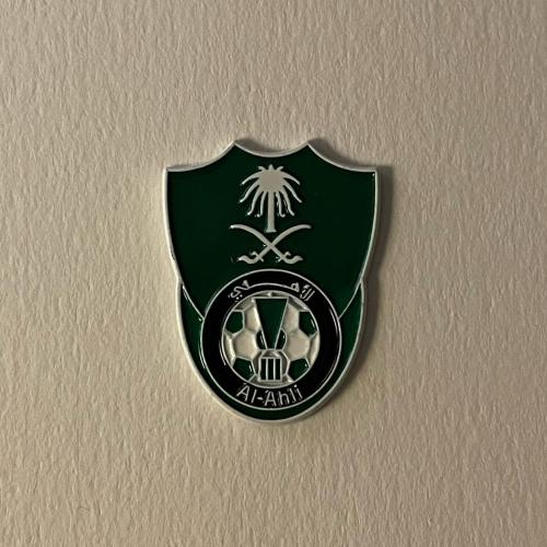 ملصقات معدنية الاهلي