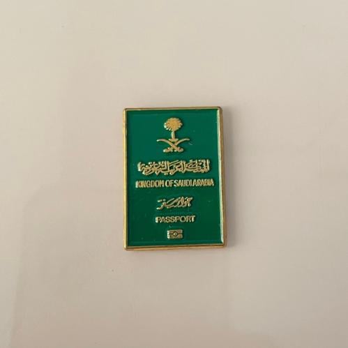 ملصقات معدنية جواز سفر صغير