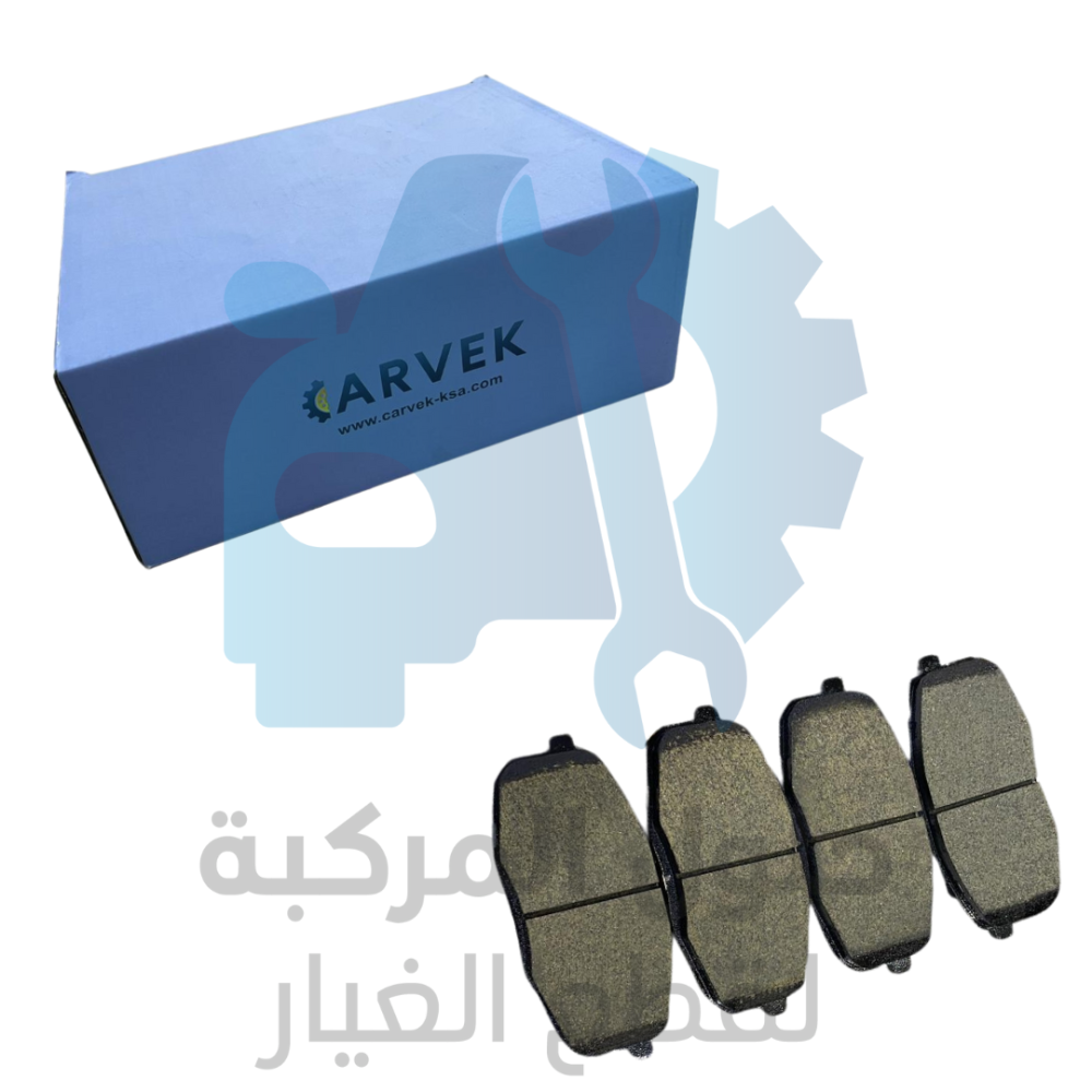 طقم فحمات امامية carvek ( سيراميك تيتانيوم ) EADO - 16-19