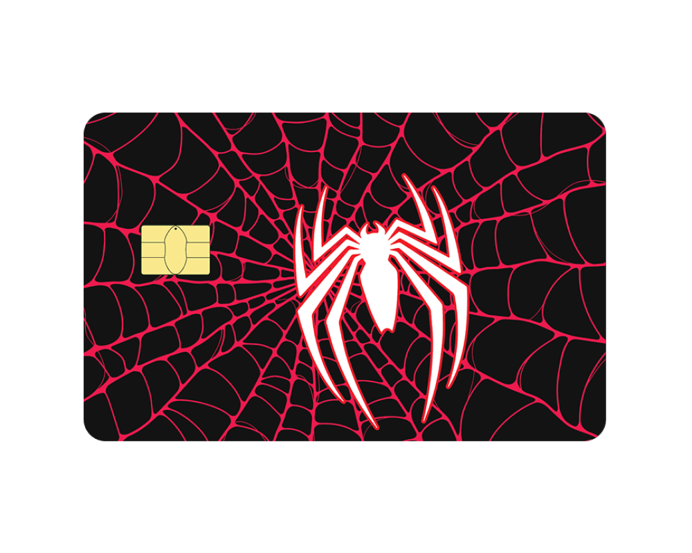 ستيكر بطاقة صراف - سبايدر