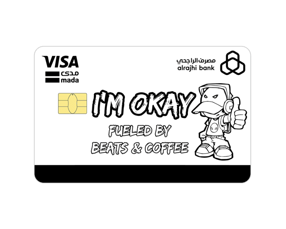 ستيكر بطاقة صراف  IM Okay