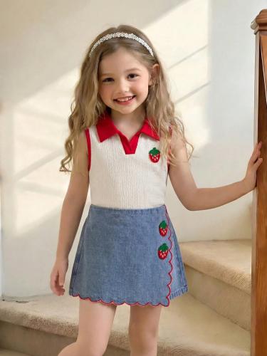 Genkimix Kids مجموعة من قطعتين للفتيات الصغيره