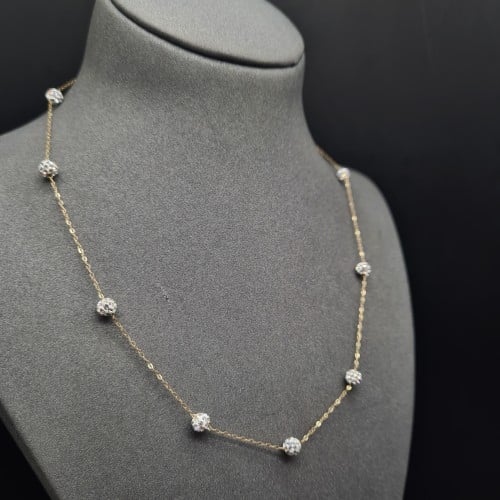 عقد الكرات (ابيض)