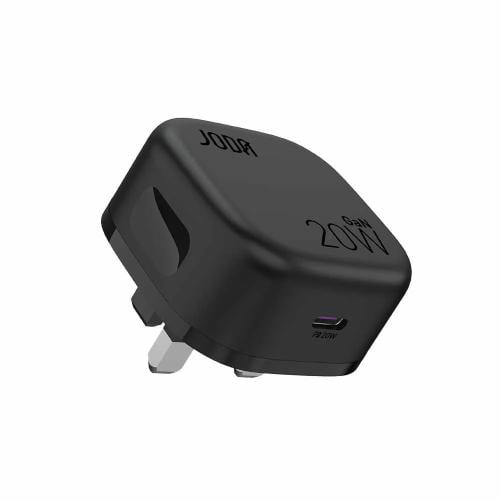 شاحن جداري JODA فولت بود بقوة 20 واط بمنفذ تايب سي - اسود
