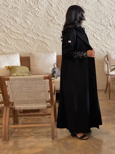 عباية كريب كتان