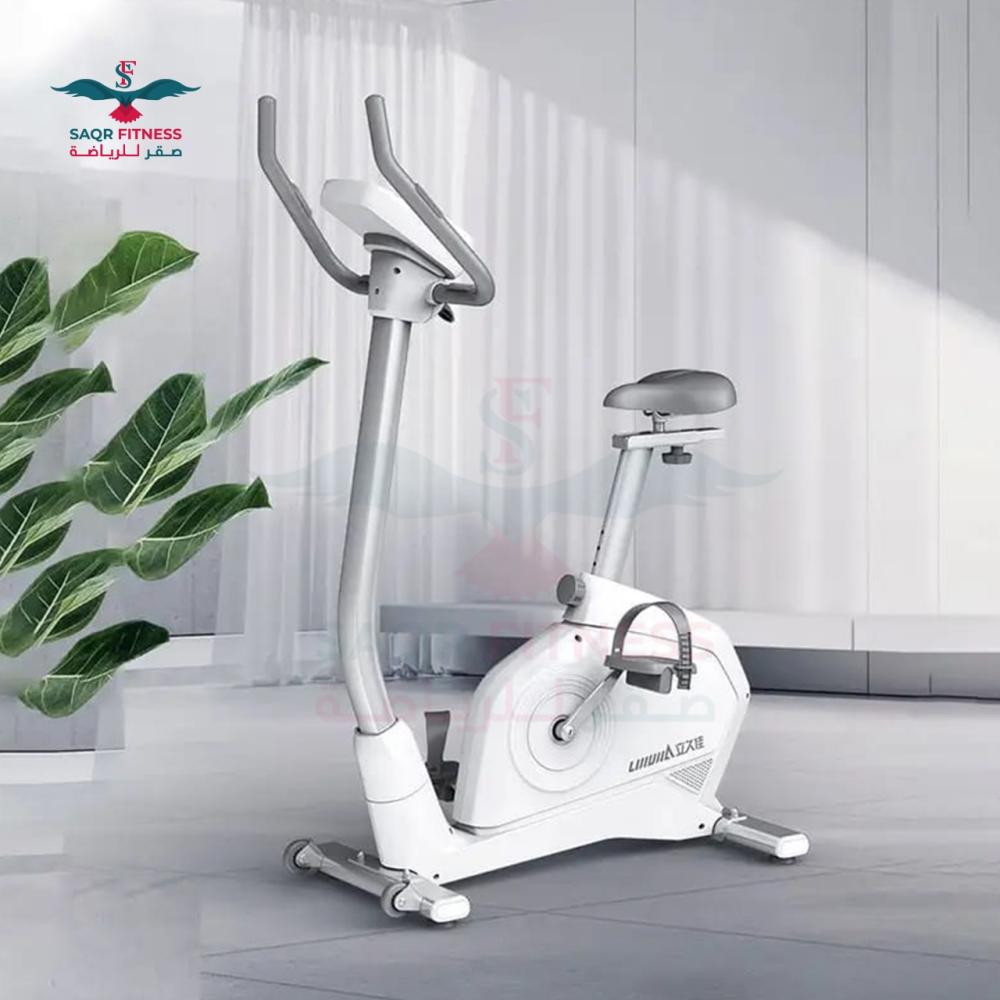 Logige Magnetic Exercise Bike 120 150kg White