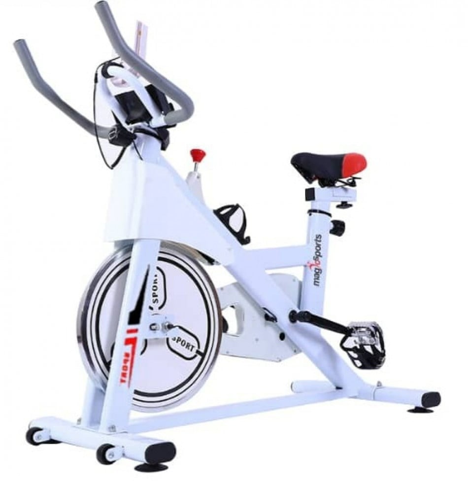  Spinning Bike Exercise Bike, Indoor Cycling Bike Stationary,  Heavy Flywheel Fitness Bike，Comfortable Seat Cushion，150kg/331lb Capacity :  Sports & Outdoors