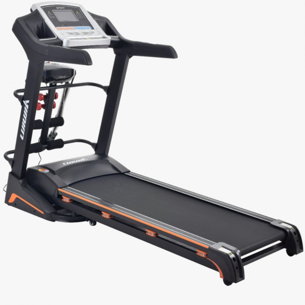 160kg 5HP Electric Treadmill with Front Incline Function Multifunctional