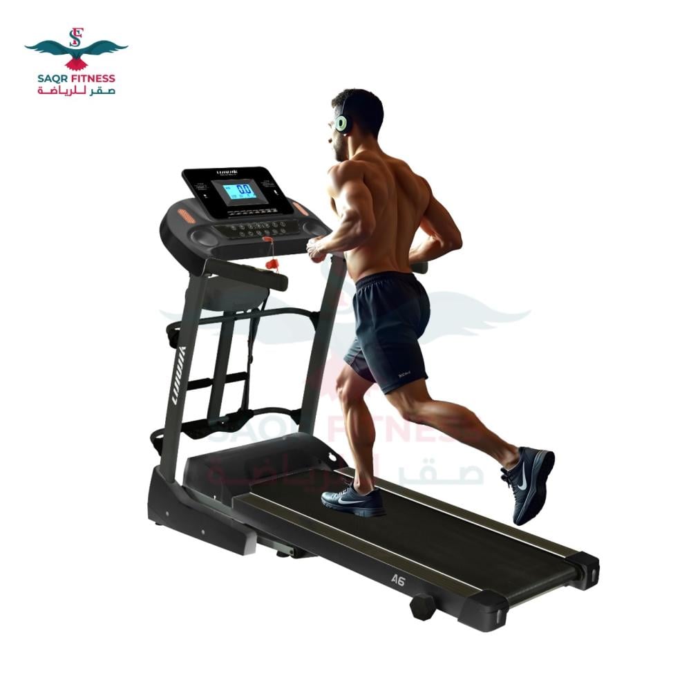 An electric treadmill with a capacity of 130 kg 4 horsepower developed by Multifunctional Running Treadmill