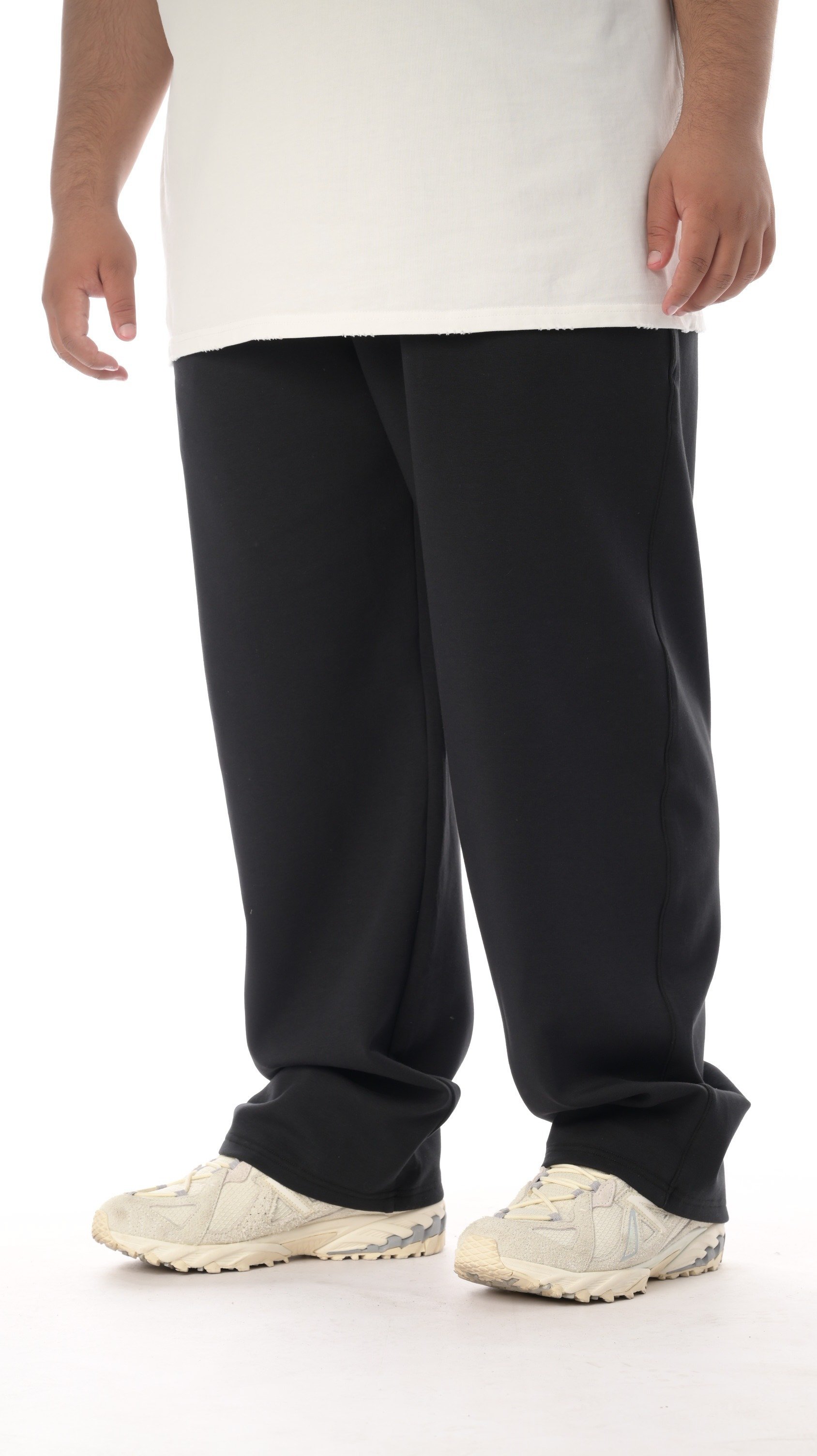 بنطلون كومف ويف من إكسوبلانت قطن ناعم بقصة جامبو عصرية