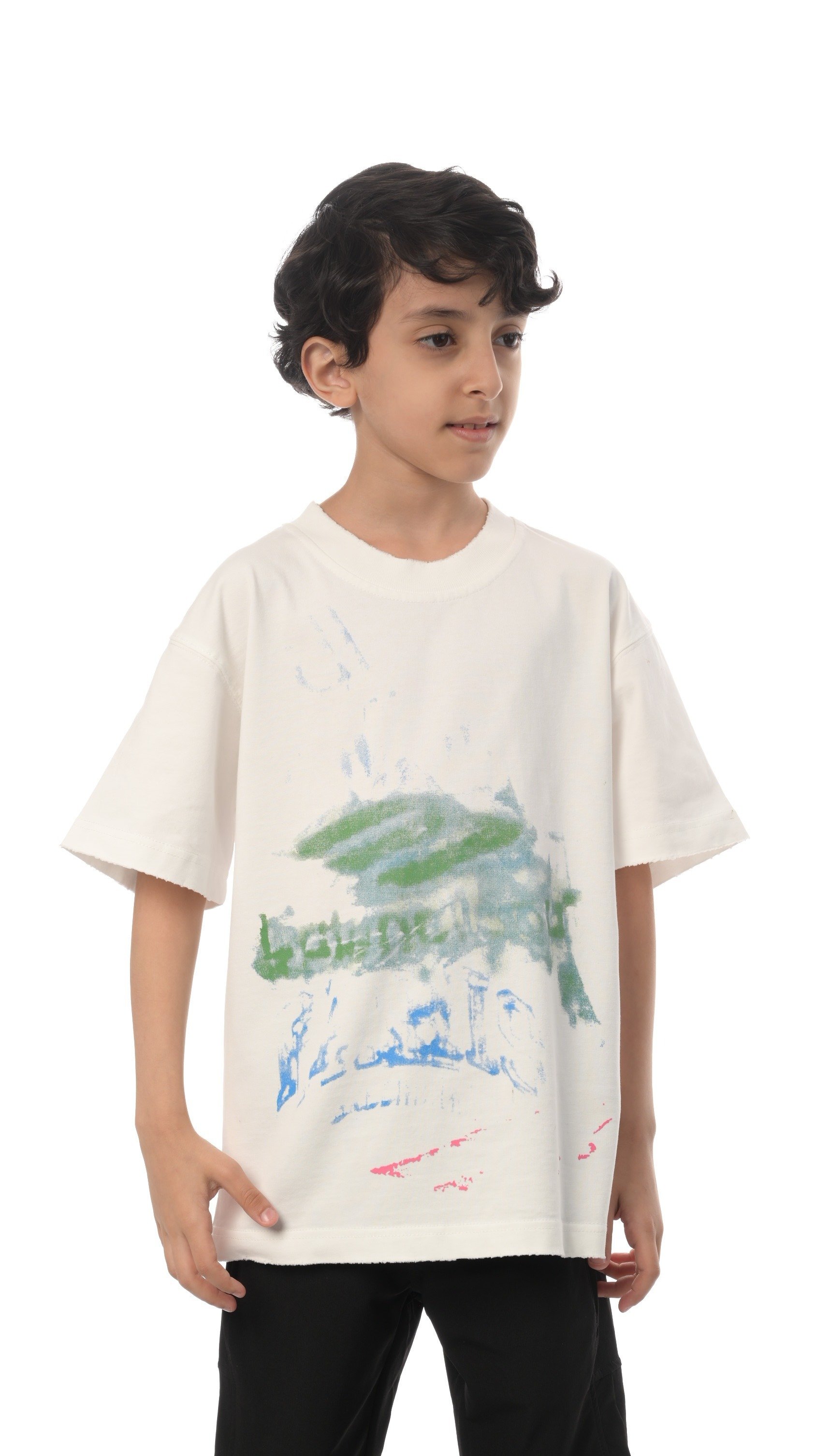 تيشيرت كيدز كريتف من إكسوبلانت لمسة مرحة بإطلالة عصرية