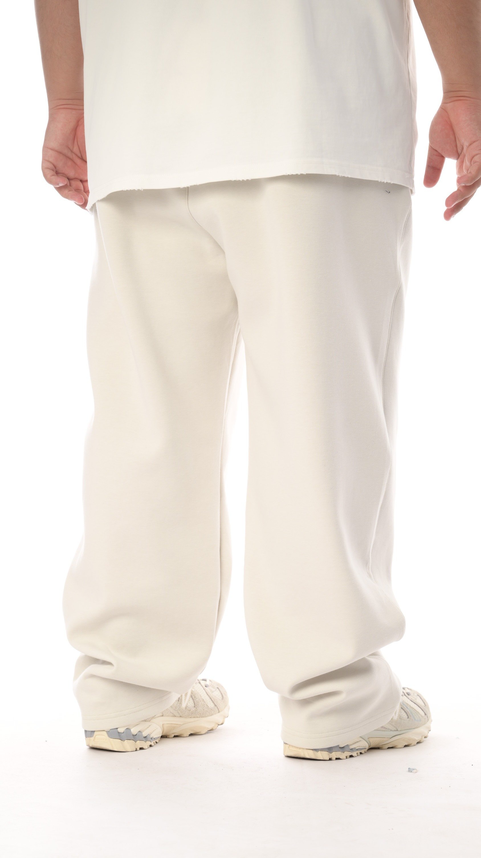 بنطلون كومف ويف من إكسوبلانت قطن ناعم بقصة جامبو عصرية