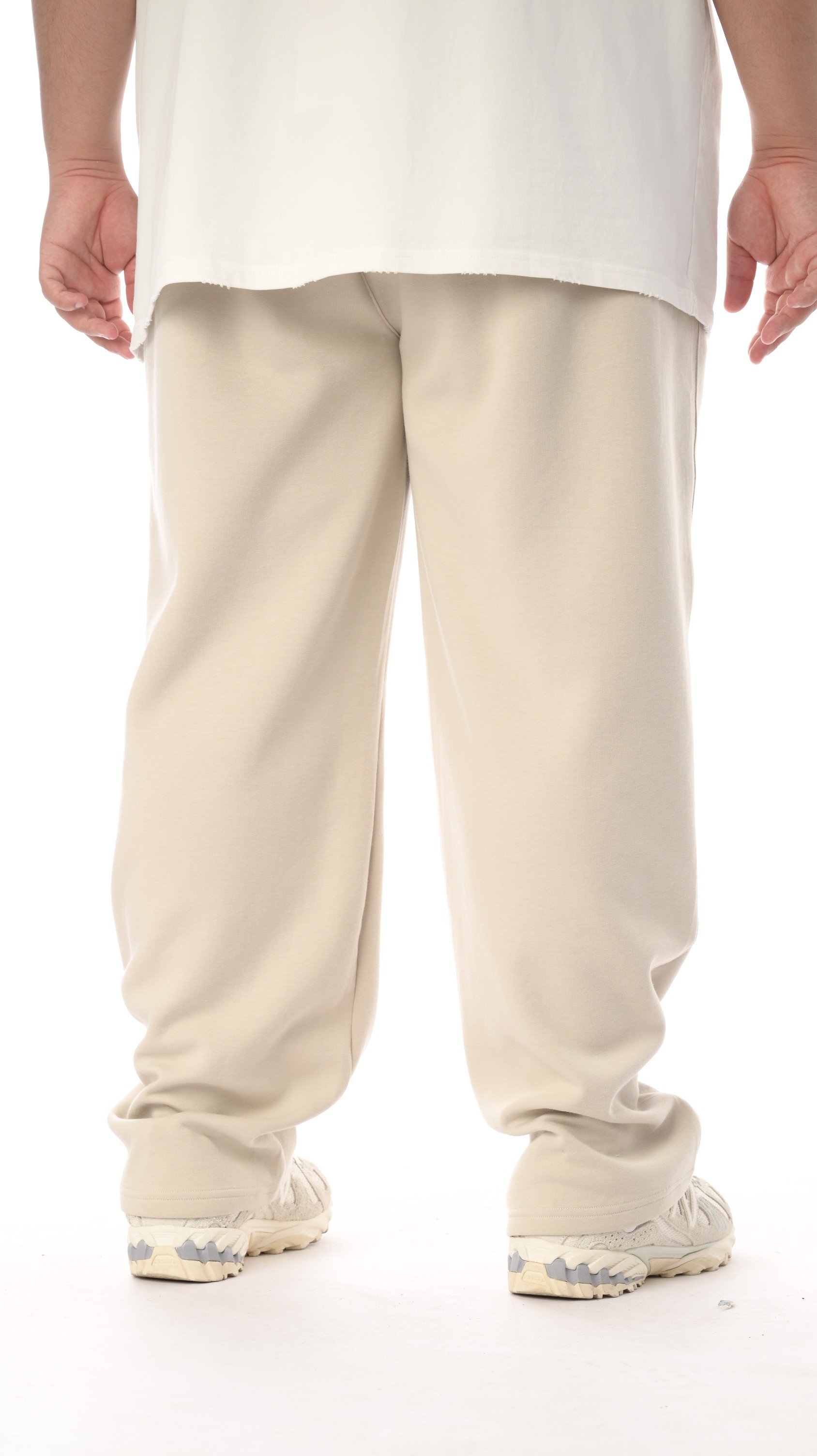 بنطلون كومف ويف من إكسوبلانت قطن ناعم بقصة جامبو عصرية