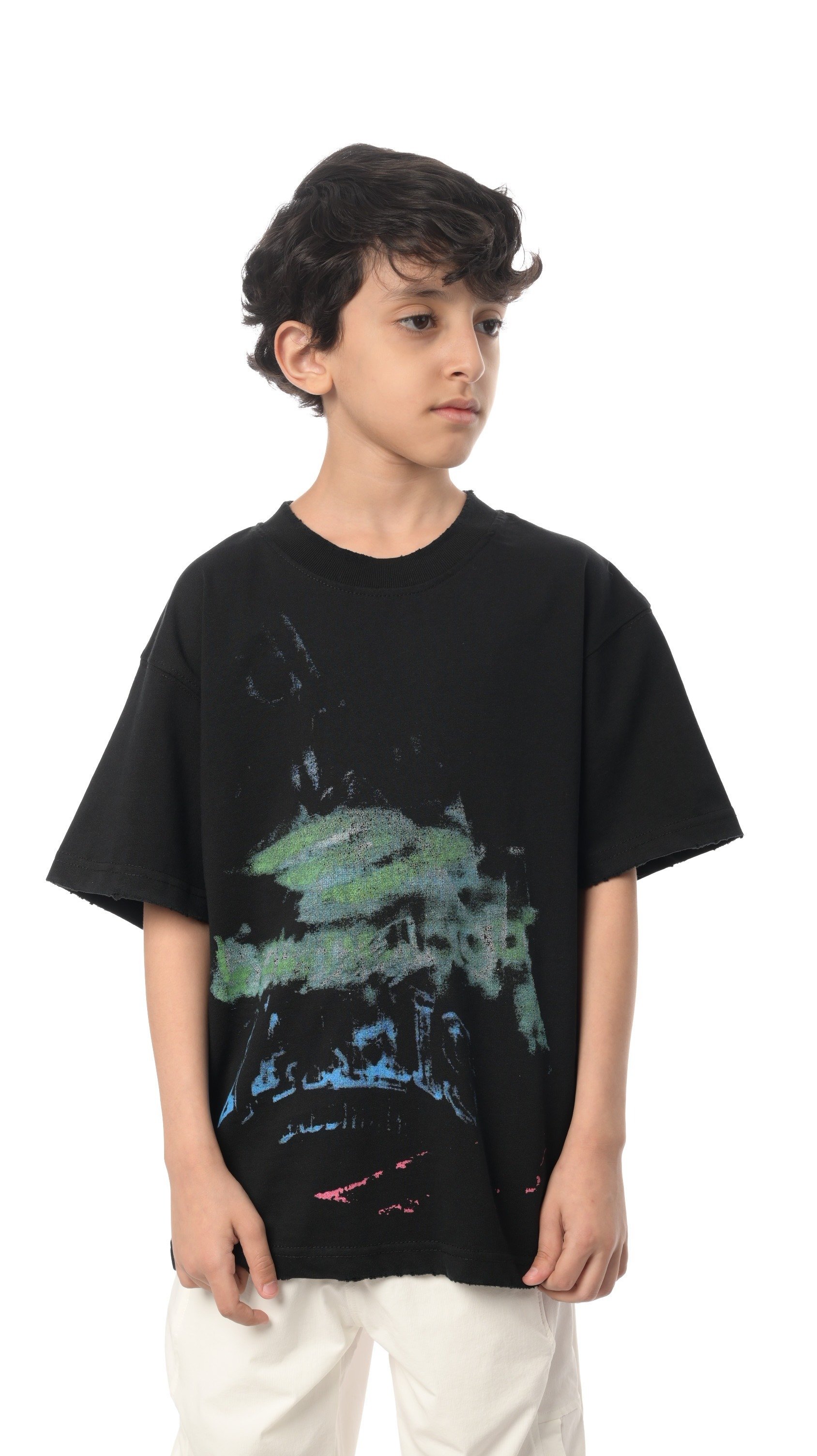 تيشيرت كيدز كريتف من إكسوبلانت لمسة مرحة بإطلالة عصرية