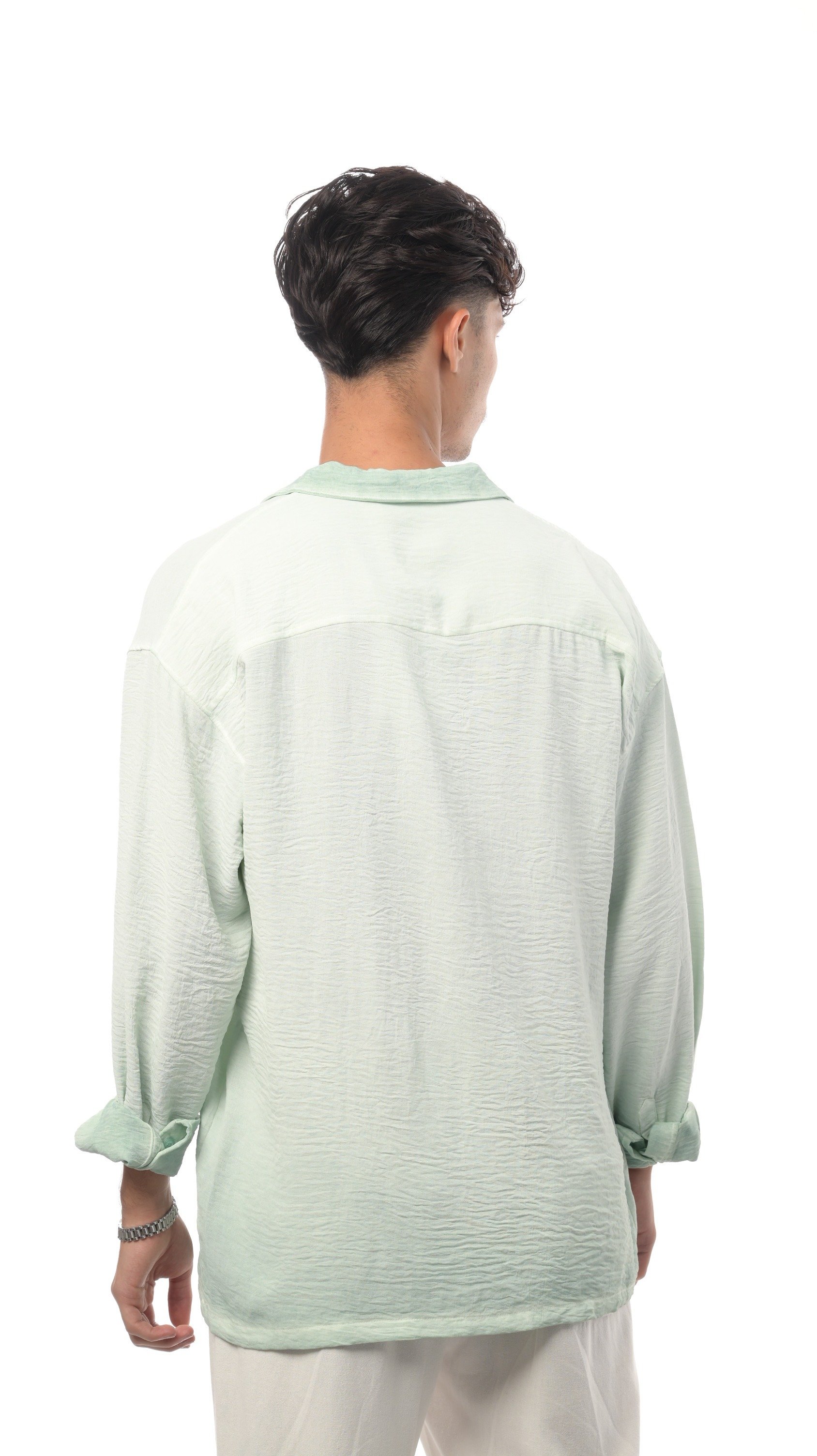 قميص لينن فلو مغسول من إكسوبلانت لمسة استرخاء وأناقة