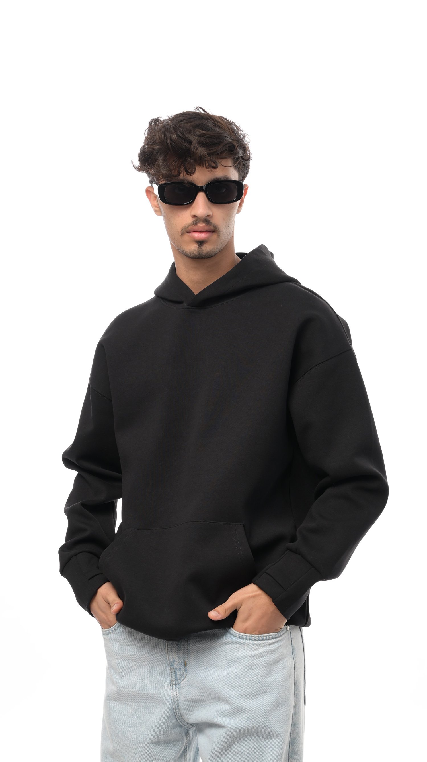 هودي ساده من إكسوبلانت بلون أسود ملكي