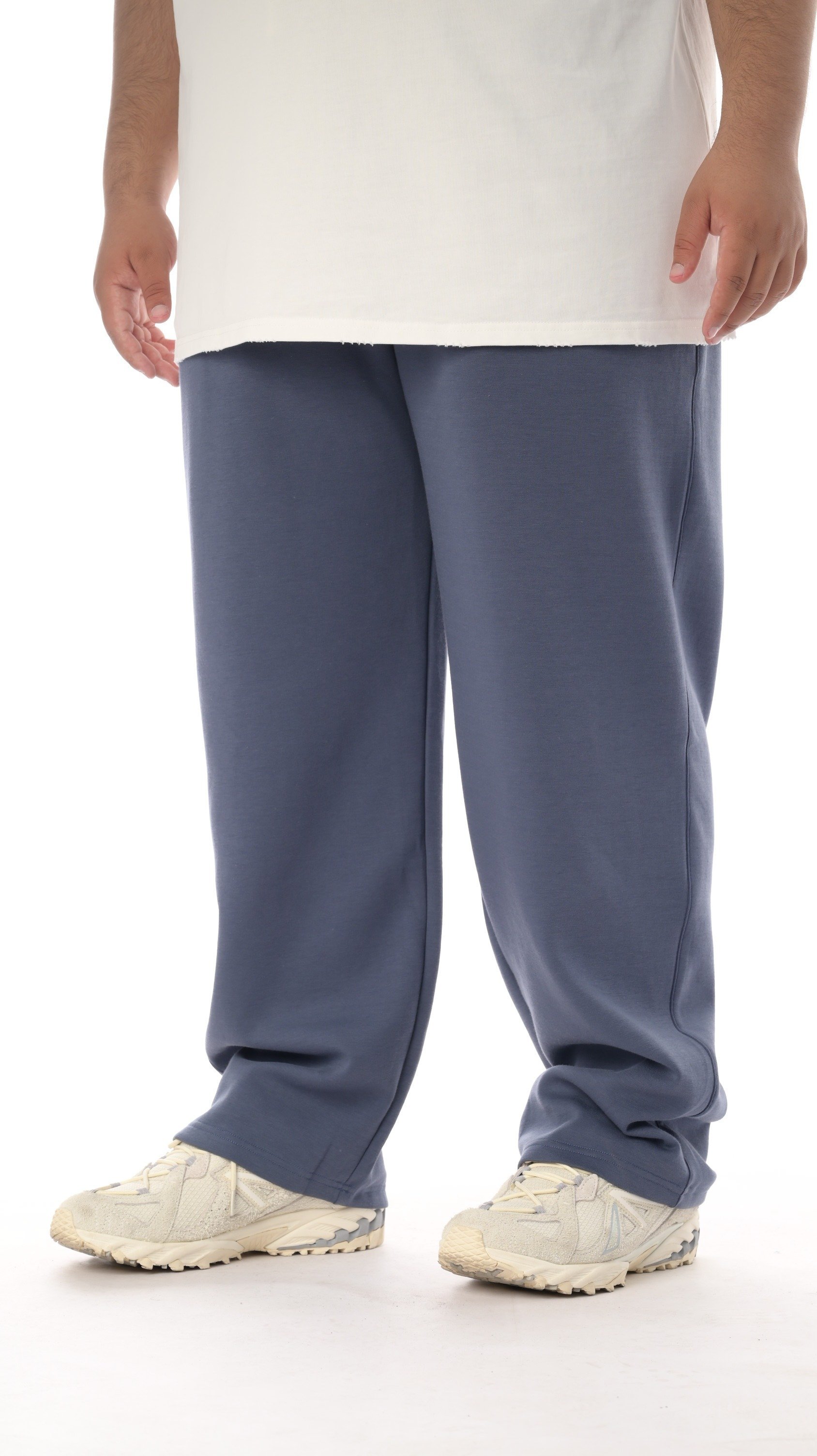 بنطلون كومف ويف من إكسوبلانت قطن ناعم بقصة جامبو عصرية