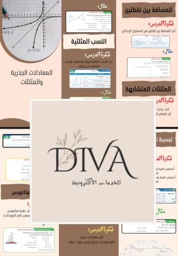مطويه رياضيات ثالث متوسط ( المعادلات الجذرية والمث...