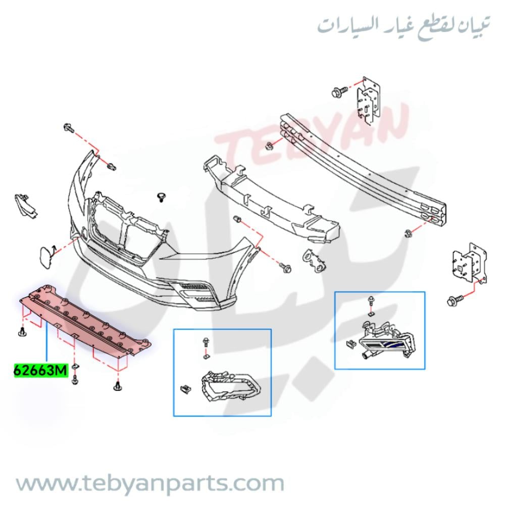 بطانة تحت المكينة كيكش