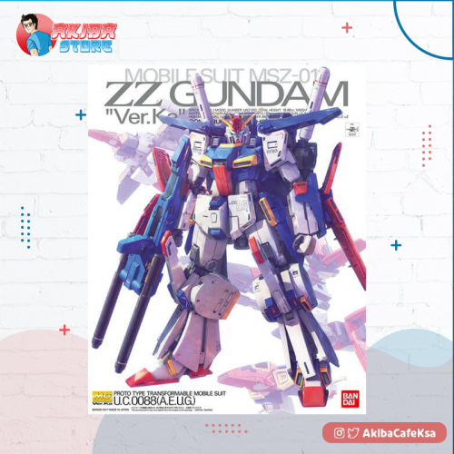 1/100 MG ZZ Gundam ver.Ka