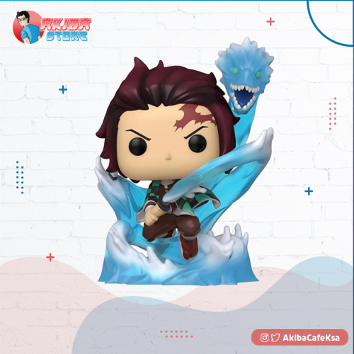 DEMON SLAYER  TANJIRO WITH DRAGON GLOW IN THE DARK TRANSLUCENT GLOW  873