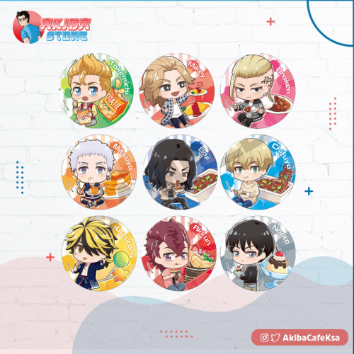 Tokyo Revengers Trading Can Badge Chara Peko