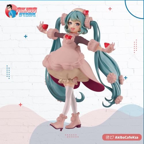 Vocaloid Hatsune Miku SweetsSweets Series Strawberry Chocolate Figure