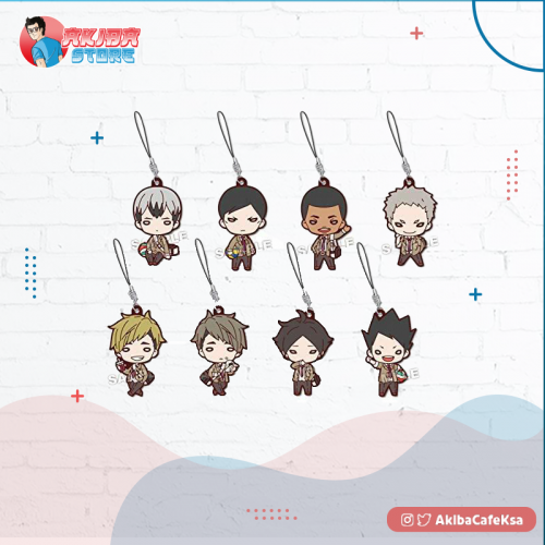 Haikyuu Uniform inarizaki High School Rubber Mascot