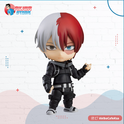 My Hero Academia The Movie World Heroes' Mission Nendoroid#1693 Todoroki Shoto Stealth Suit Ver.