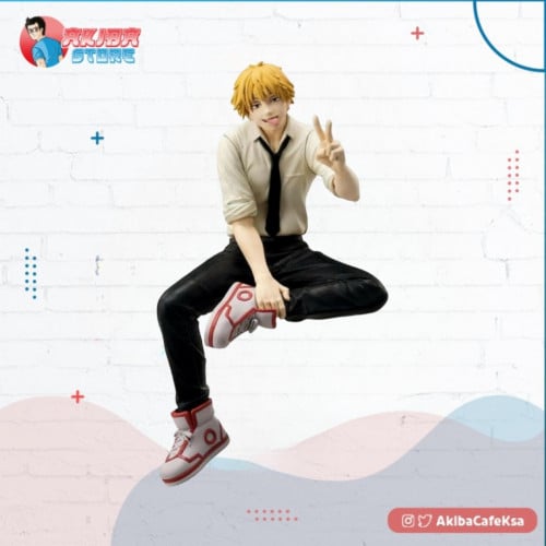 chainsaw man premium perching figure denji 1