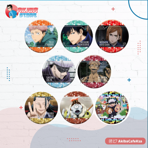 Jujutsu Kaisen Character Badge Collection