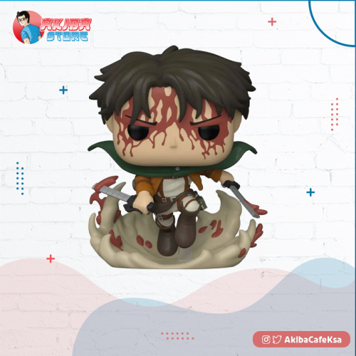 ATTACK ON TITAN  BATTLE LEVI ACKERMAN BLOODY 1169