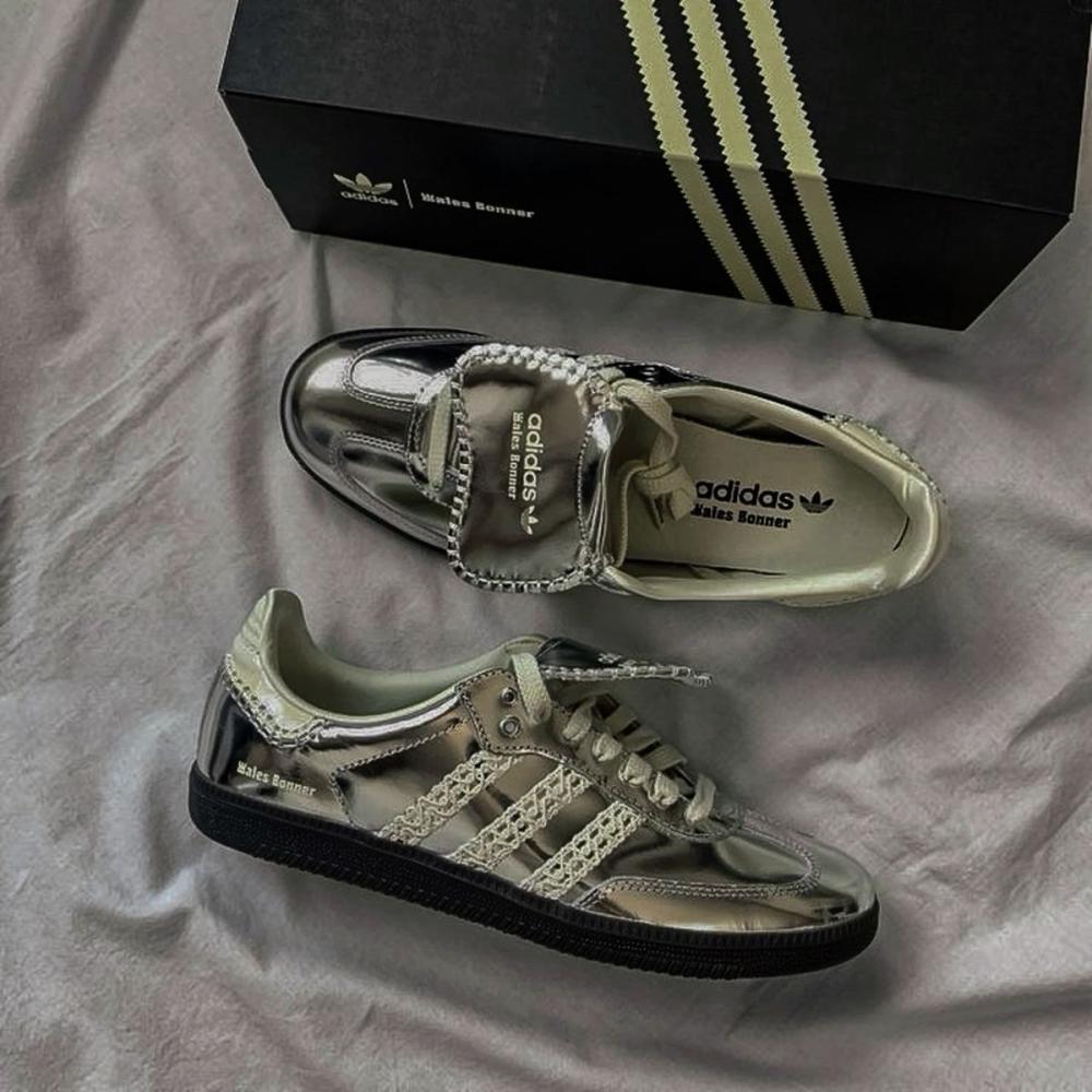 Wales bonner silver samba