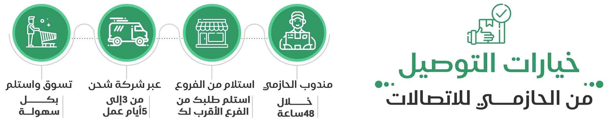 قسط مع متجر الحازمي للاتصالات