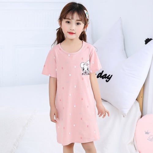 قميص بناتي وردي