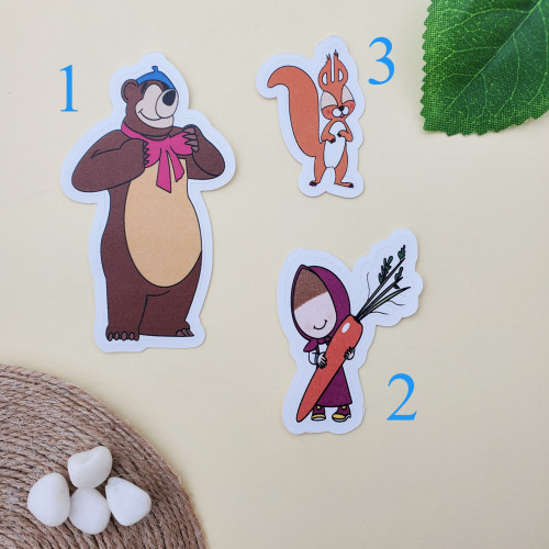 مجموعة شخصيات ماشا والاصدقاء