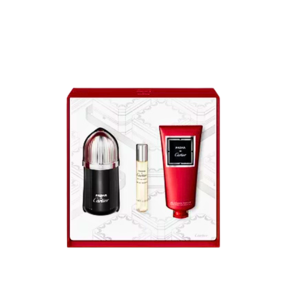 Pasha de Cartier Edition Noir 100ml Set Abir Al Gharb Perfumes